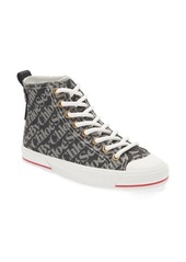 See by Chloé Aryana High Top Sneaker in Charcoal at Nordstrom
