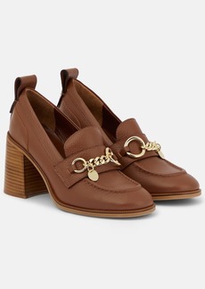 See By Chloé Aryel leather loafer pumps