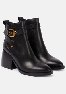See By Chloé Averi leather ankle boots