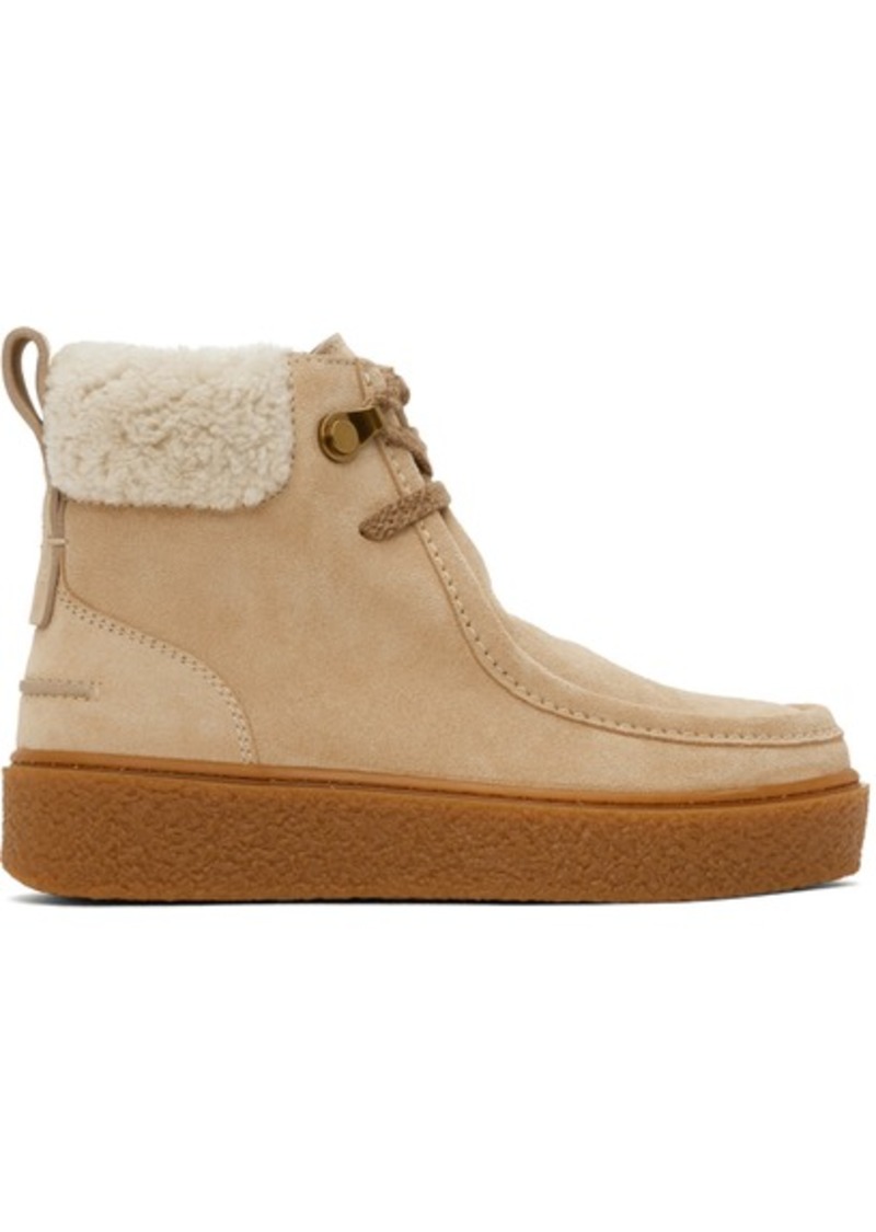 See by Chloé Beige Jille Boots