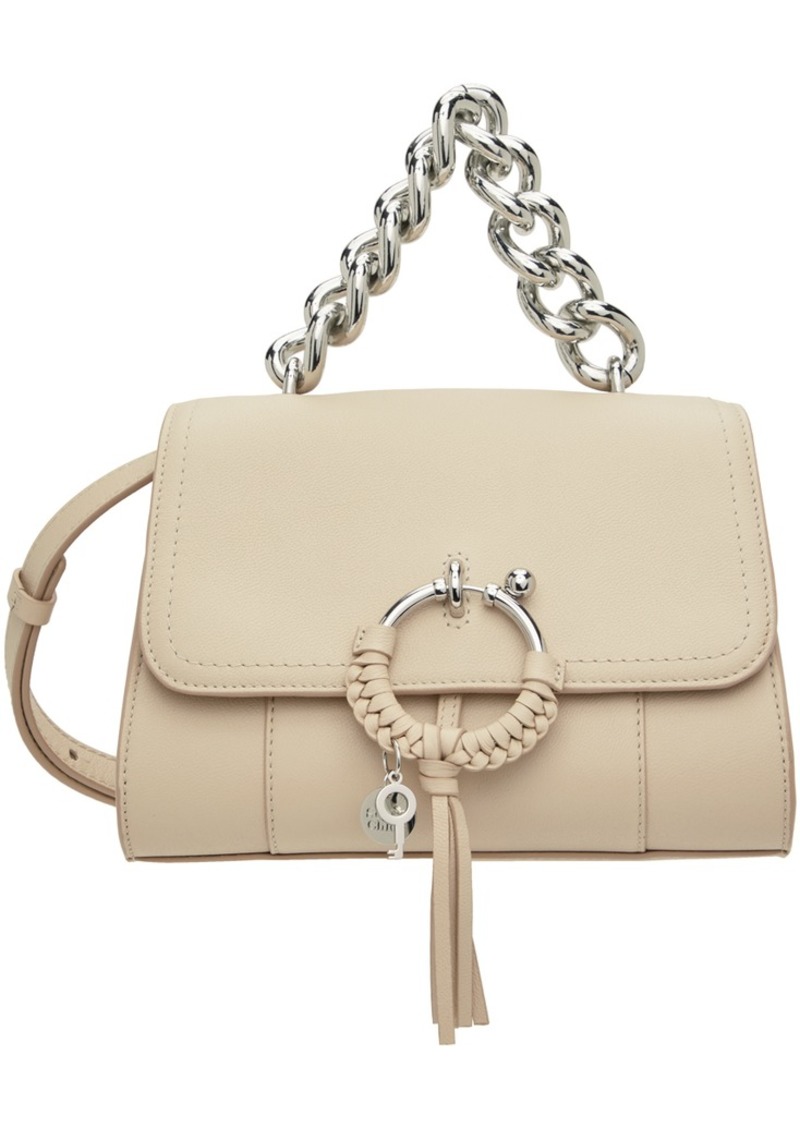 See by Chloé Beige Joan Flap Bag