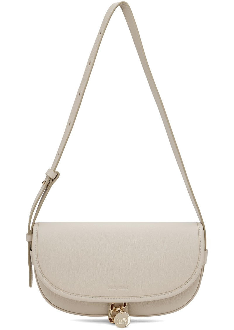 See by Chloé Beige Mara Baguette Bag