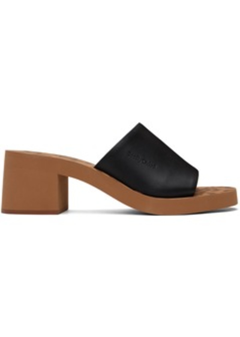 See by Chloé Black Essie Sandals