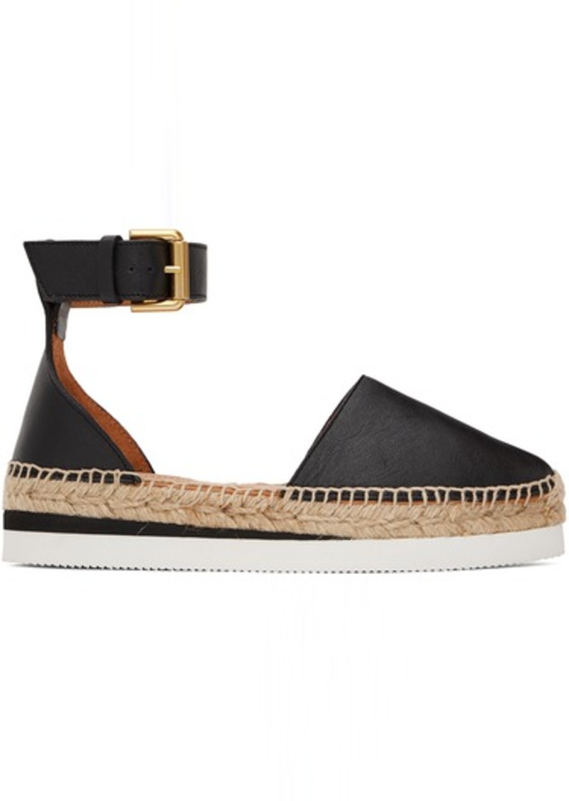 See by Chloé Black Glyn Espadrilles