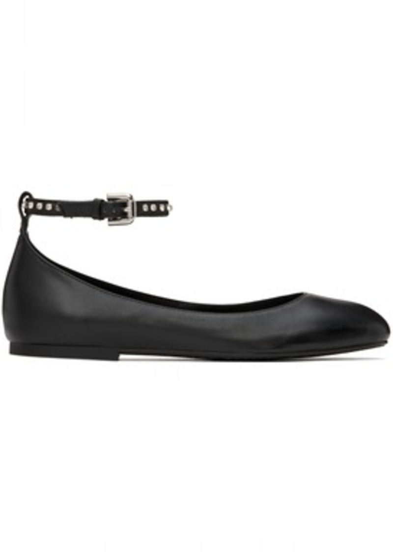 See by Chloé Black Lynette Ballerina Flats