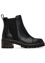 See by Chloé Black Mallory Chelsea Boots