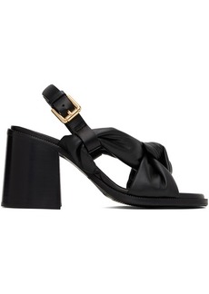 See by Chloé Black Spencer Heeled Sandals