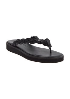 See by Chloé Braided Strap Sandal in Nero at Nordstrom Rack