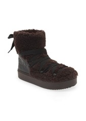 See by Chloé Charlee Genuine Shearling Snow Boot in Dark Brown at Nordstrom