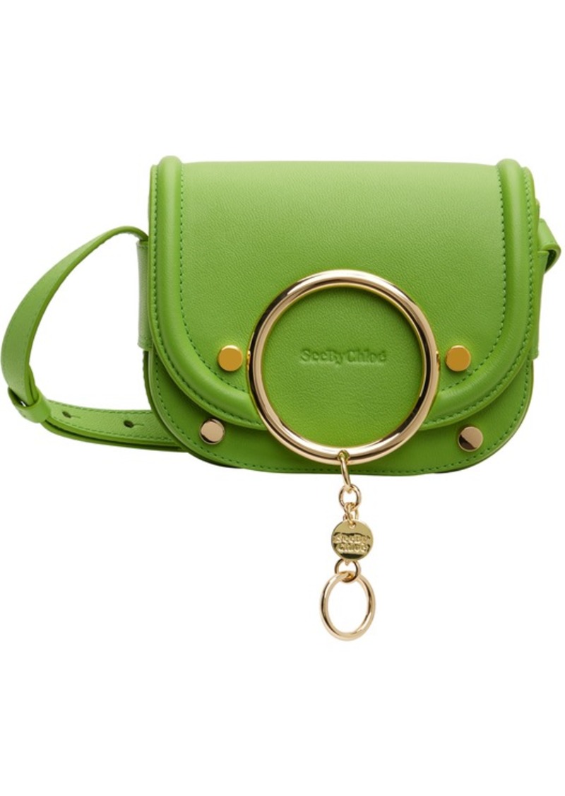 See by Chloé Green Mara Small Crossbody Bag