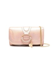 SEE BY CHLOÉ Hana leather wallet on chain