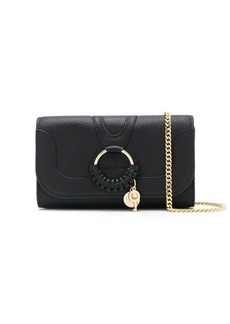 SEE BY CHLOÉ Hana leather wallet on chain