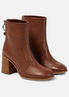 See By Chloé Leather ankle boots
