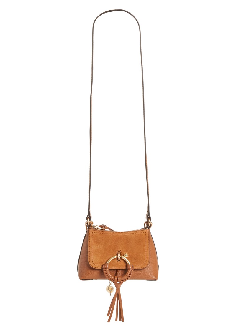 mini joan leather crossbody bag