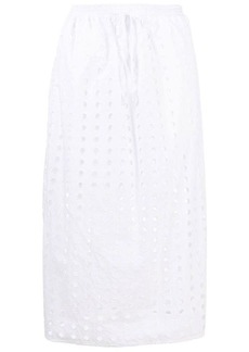 SEE BY CHLOÉ Perforated long skirt