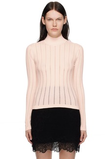 See by Chloé Pink High-Neck Blouse