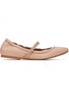 See by Chloé Pink Kaddy Ballerina Flats