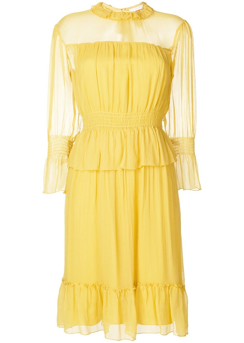chloe yellow dress