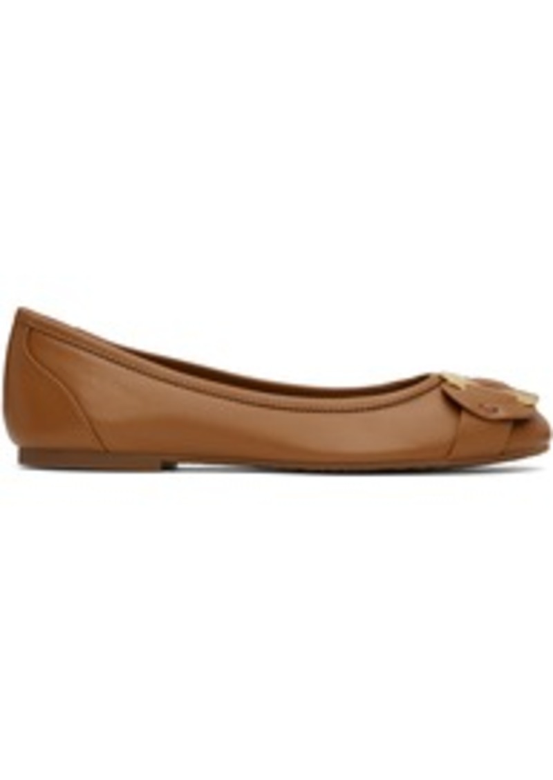 See by Chloé Tan Chany Ballerina Flats