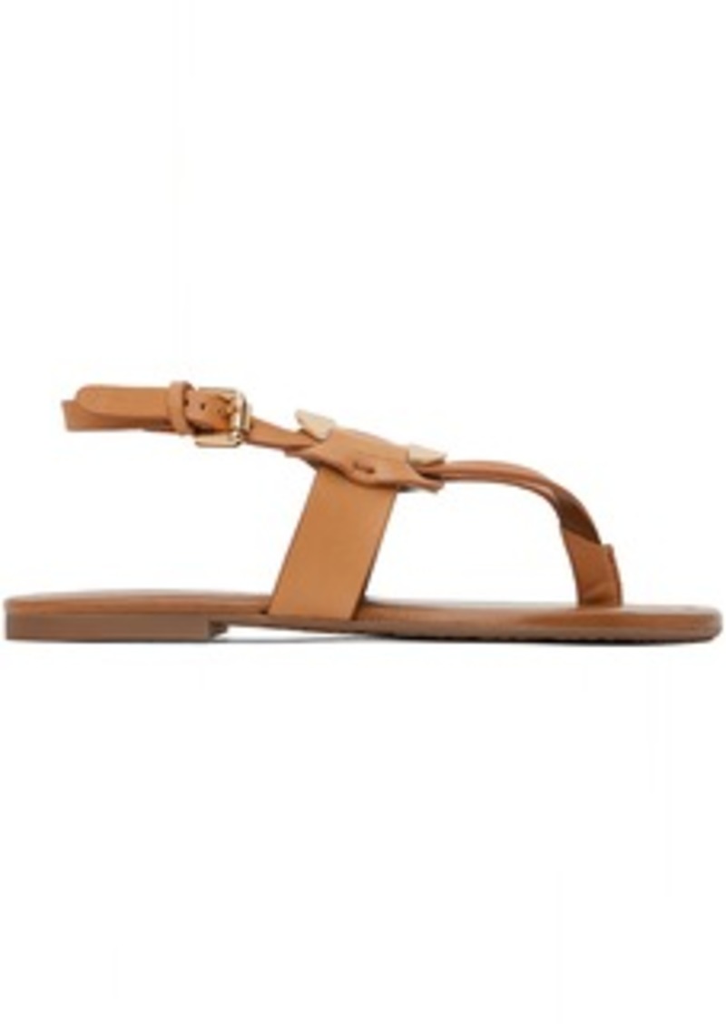 See by Chloé Tan Chany Sandals