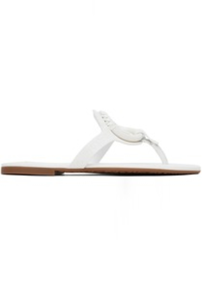 See by Chloé White Hana Sandals