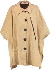 See By Chloé Woman Cotton-canvas Cape Sand