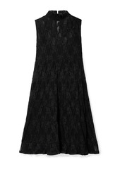 See By Chloé Woman Gathered Lace Dress Black