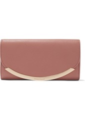 See By Chloé Woman Lizzie Pebbled-leather Continental Wallet Antique Rose