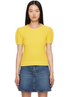 See by Chloé Yellow Rib Sweater