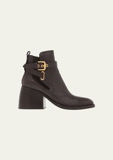 See by Chloé See by Chloe Averi Leather Buckle Ankle Boots