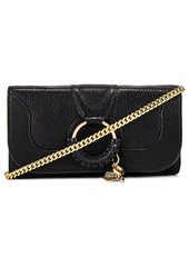 See by Chloé See By Chloe Hana Small Leather Wallet On A Chain Bag