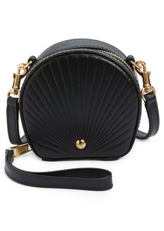 See by Chloé See by Chloe Shell Leather Crossbody Bag in Black at Nordstrom