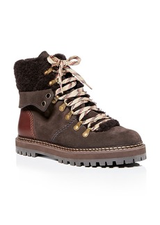 See by Chloé See by Chloe Women's Eileen Walk Lace Up Hiker Boots