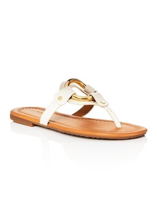 See by Chloé See by Chloe Women's Hana Slip On Thong Flip Flop Sandals