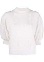 See by Chloé short-sleeve knit jumper