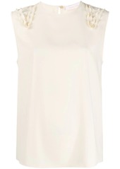 See by Chloé sleeveless fitted blouse