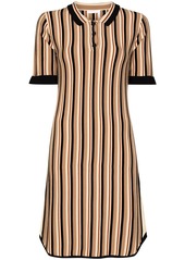See by Chloé striped collared dress
