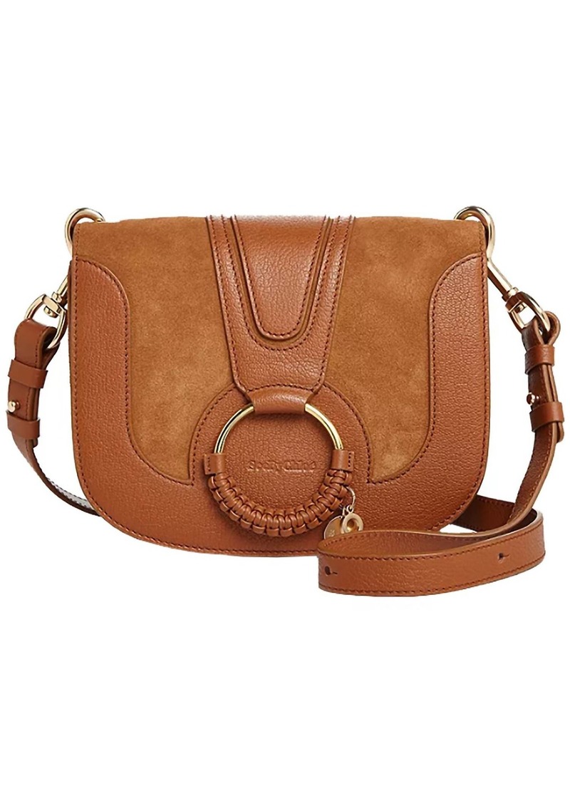 See by Chloé Women's Hana Medium Saddle Bag In Caramello