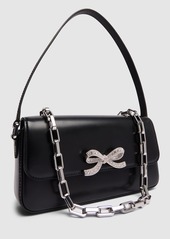 Self Portrait Bow Leather Shoulder Bag