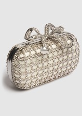 Self Portrait Chainmail Crystal Clutch