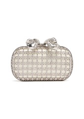 Self Portrait Chainmail Crystal Clutch