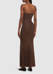 Self Portrait Embellished Mesh Maxi Dress