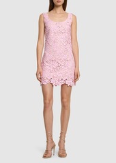 Self Portrait Floral Lace Mini Dress