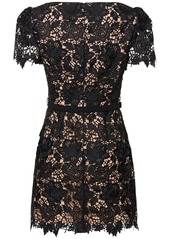 Self Portrait Lace Mini Dress