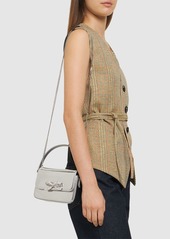 Self Portrait Micro Bow Leather Shoulder Bag