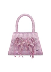 Self Portrait Micro Crystal Embellished Silk Bag