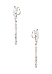 Self Portrait self-portrait Crystal Hoop Earrings