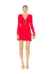 Self Portrait self-portrait Pointelle Knit Mini Dress