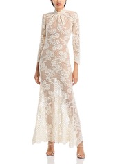 Self Portrait Self-Portrait Rhinestone Lace Gown