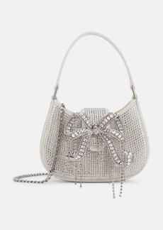 Self Portrait Self-Portrait The Bow Micro embellished tote bag
